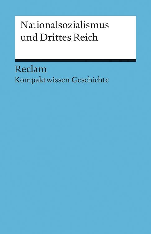 Produktbild: Nationalsozialismus und Drittes Reich