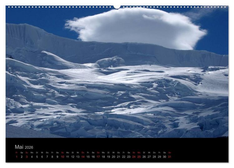 Produktbild: Antarktische Impressionen (Wandkalender 2026 DIN A2 quer), CALVENDO Monatskalender