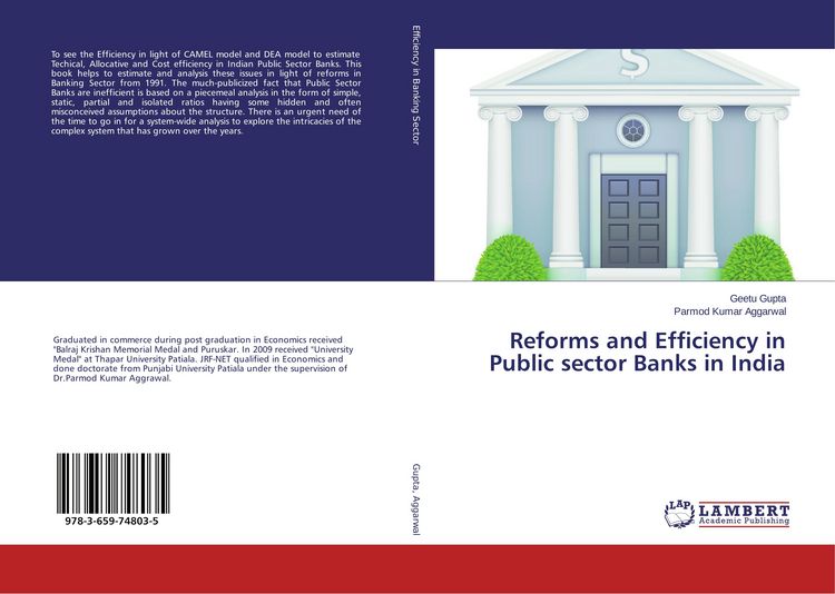 Produktbild: Reforms and Efficiency in Public sector Banks in India