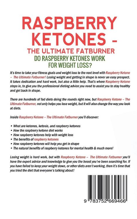Produktbild: Raspberry Ketones - The Ultimate Fatburner