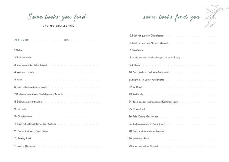 Produktbild: Just ONE more chapter - Mein Bookjournal