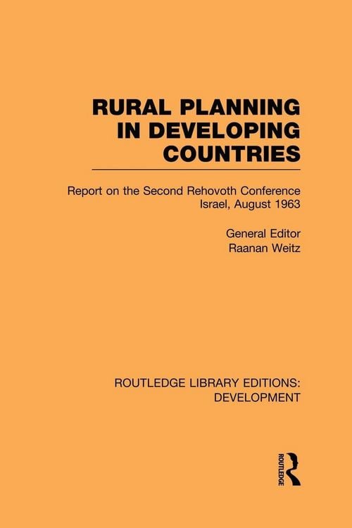 Produktbild: Rural Planning in Developing Countries