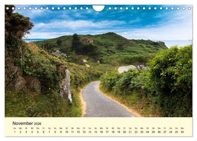 Produktbild: Einzigartige C&ocirc;te Granit Rose (Wandkalender 2026 DIN A4 quer), CALVENDO Monatskalender