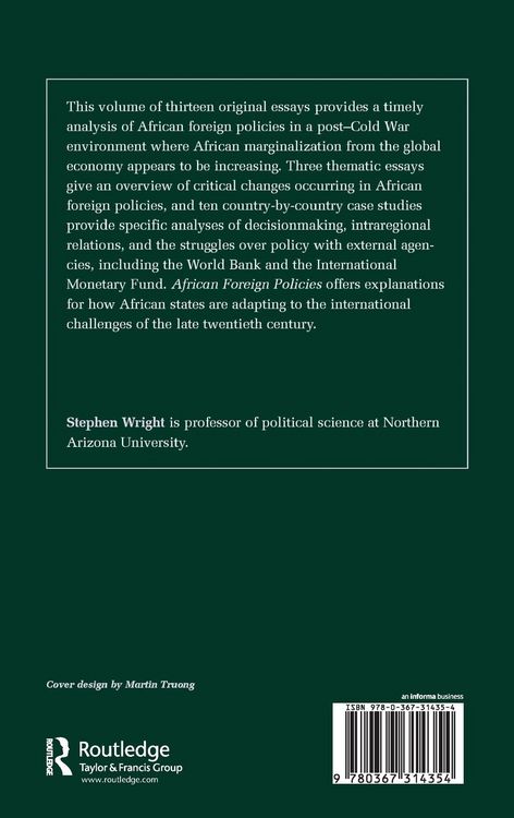 Produktbild: African Foreign Policies