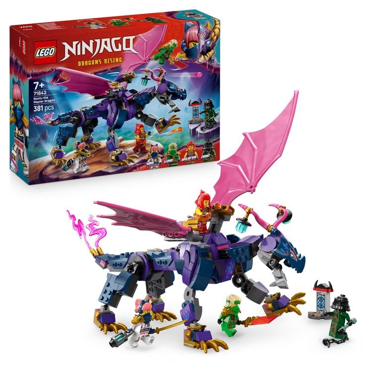 Produktbild: 71842 LEGO® NINJAGO Rontu der Meisterdrache