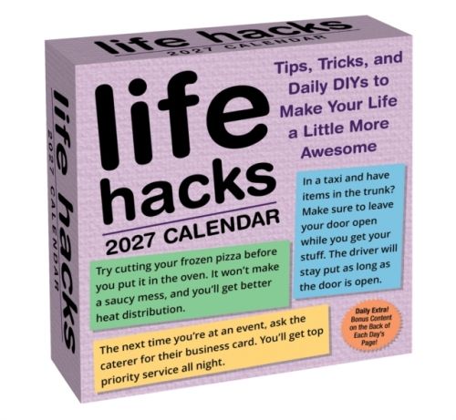 Produktbild: Life Hacks 2027 Day-To-Day Calendar