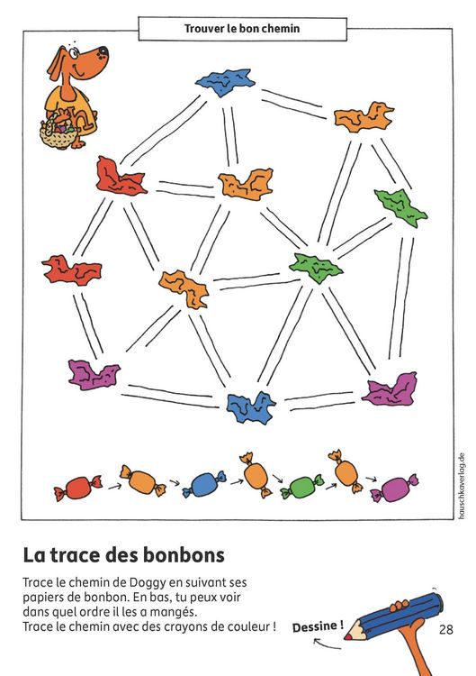 Produktbild: Bloc d'activit&eacute;s pr&eacute;scolaires &agrave; partir de 5 ans pour gar&ccedil;ons et filles, livre garcon 4 ans - Pens&eacute;e logique, devinettes et casse-t&ecirc;te pour appre