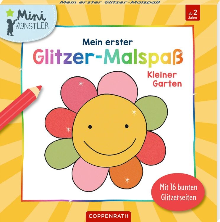 Bild vom Artikel Mein 1. Glitzer-Malspaß: Kleiner Garten (Mini-Künstler) vom Autor Maja Bach
