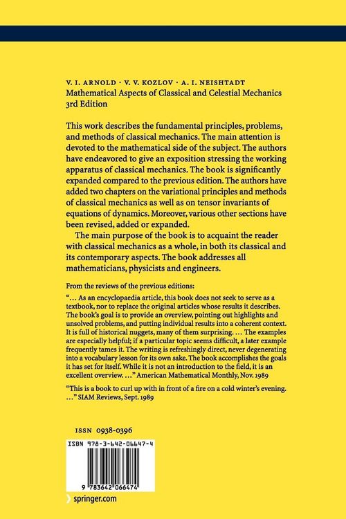 Produktbild: Mathematical Aspects of Classical and Celestial Mechanics