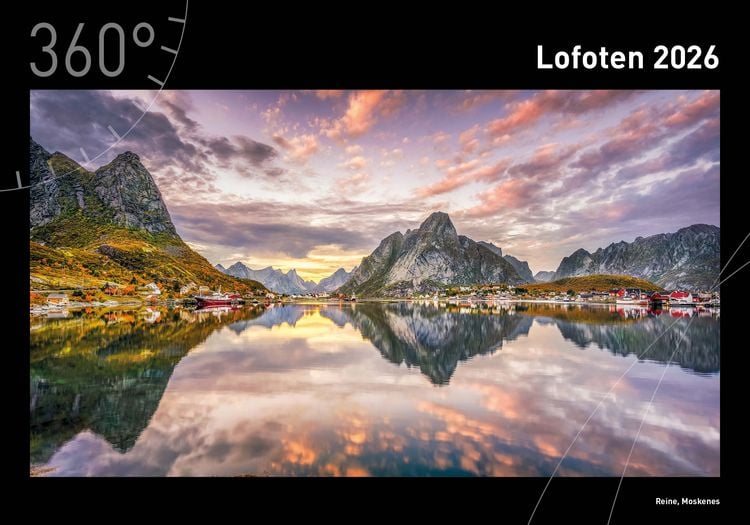 Produktbild: Lofoten Premiumkalender 2026