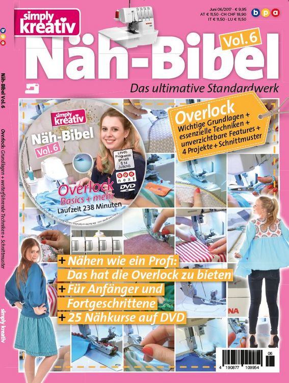 Produktbild: Simply kreativ - N&auml;h-Bibel Volume 6