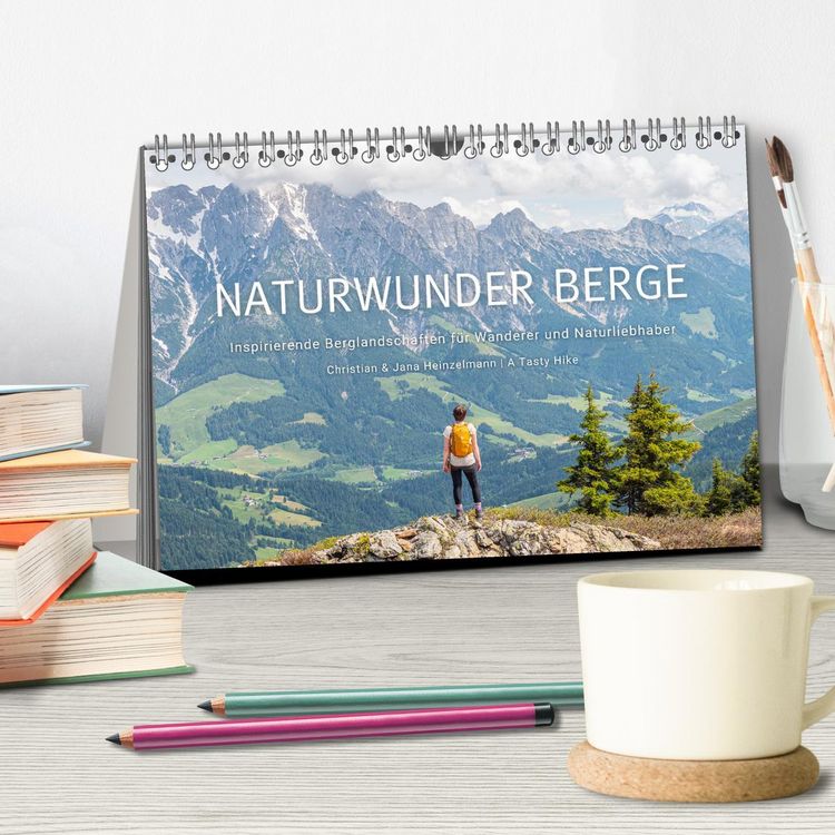 Produktbild: Naturwunder Berge (Tischkalender 2026 DIN A5 quer), CALVENDO Monatskalender