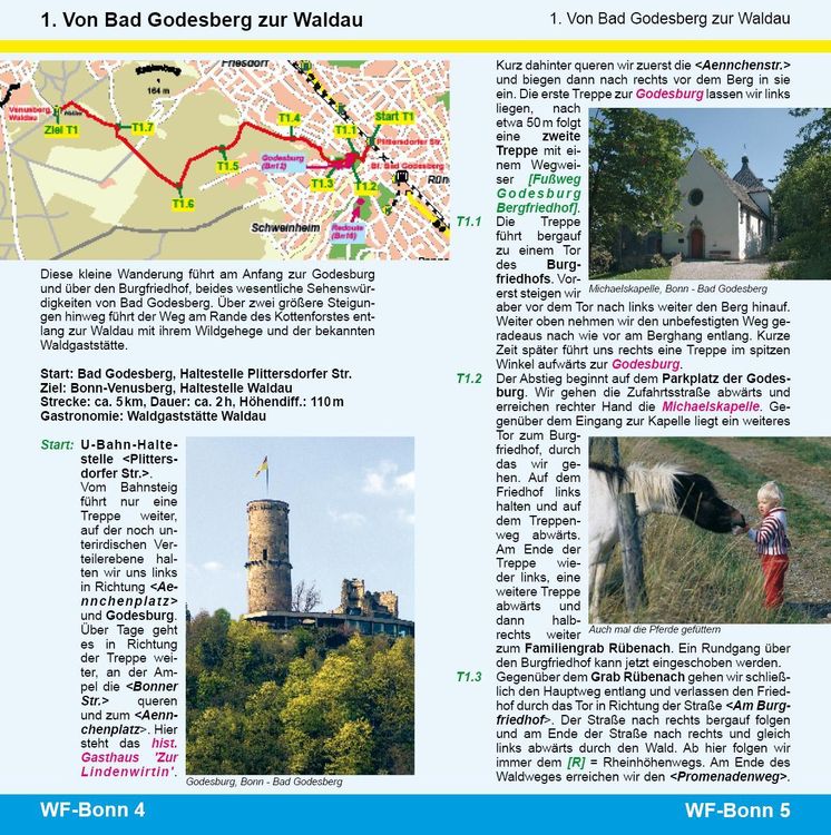 Produktbild: Bonn Wandertouren - Mal wieder wandern in Bonn und Umgebung