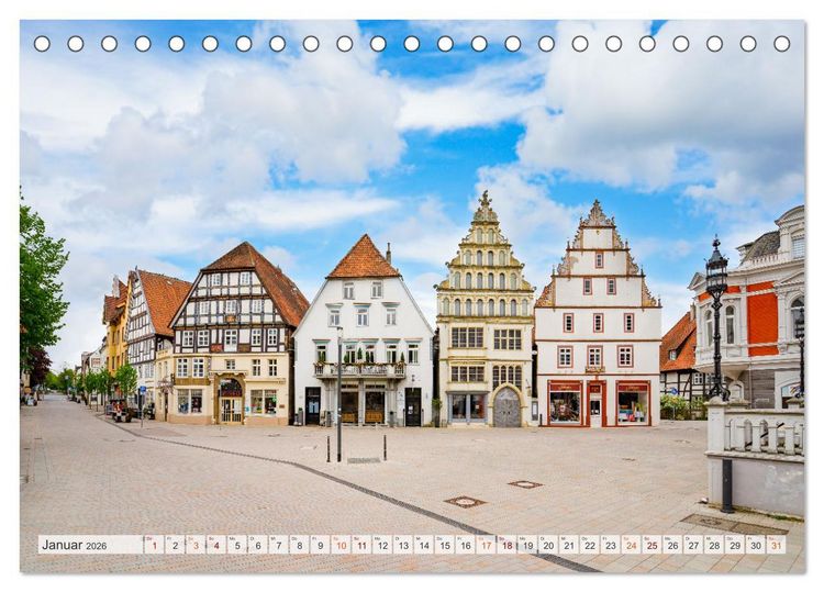 Produktbild: Bad Salzuflen Impressionen (Tischkalender 2026 DIN A5 quer), CALVENDO Monatskalender