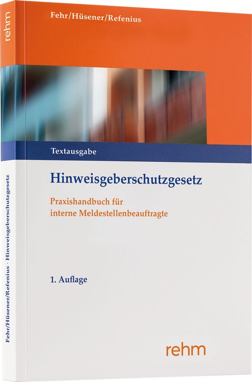 Produktbild: Hinweisgeberschutzgesetz