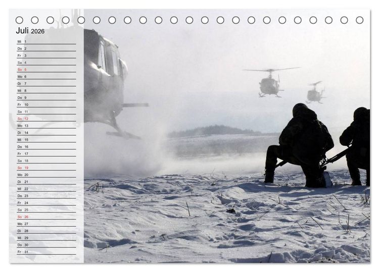 Produktbild: Spezialeinheiten &bull; U.S. Special Forces (Tischkalender 2026 DIN A5 quer), CALVENDO Monatskalender