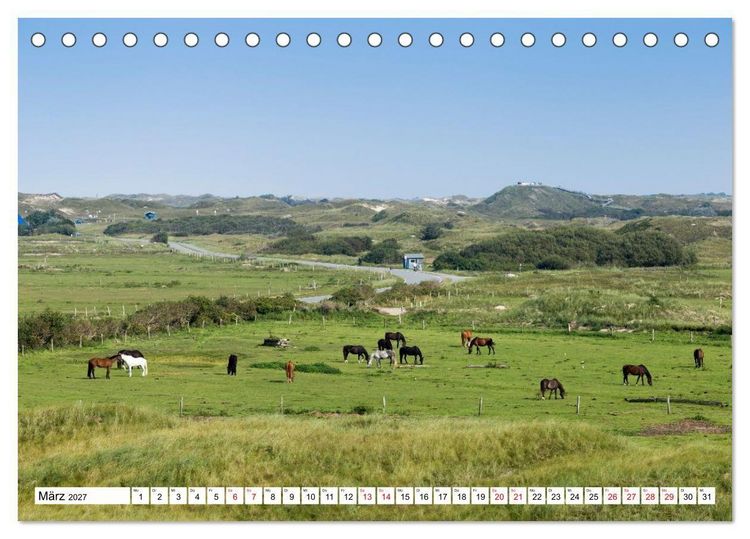 Produktbild: Norderney - Momente einer Reise (Tischkalender 2027 DIN A5 quer), CALVENDO Monatskalender
