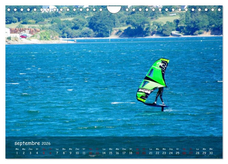 Produktbild: Plaisirs nautiques (Calendrier mural 2026 DIN A4 vertical), CALVENDO calendrier mensuel