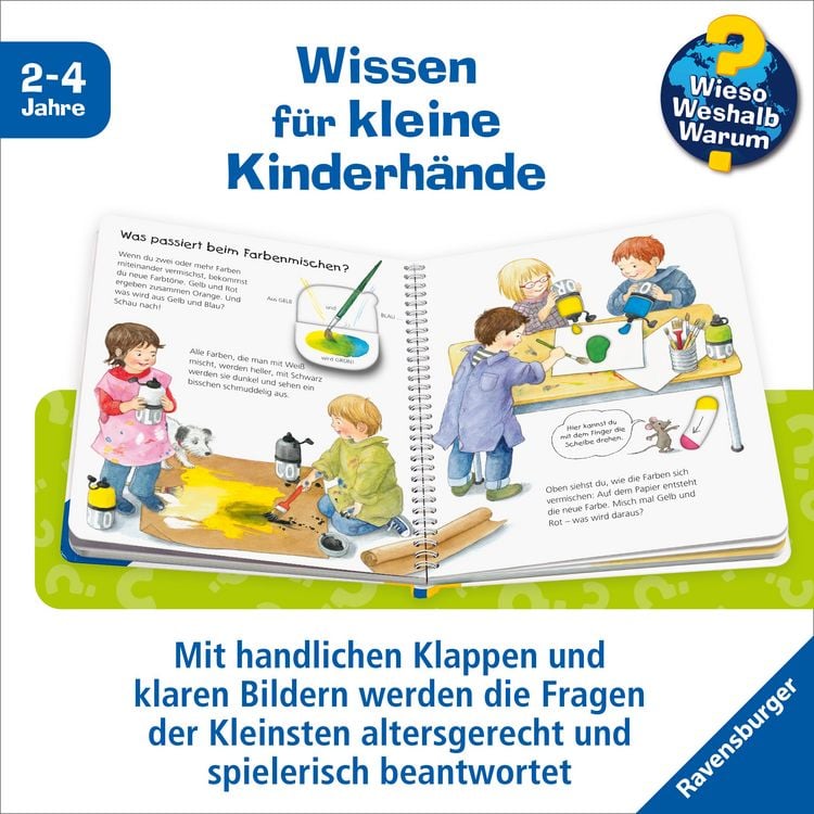 Produktbild: Wieso? Weshalb? Warum? junior, Band 13 - Welche Farbe ist das?