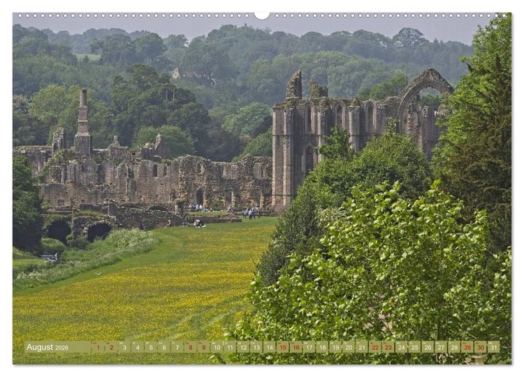 Produktbild: Yorkshire Dales, eine Landschaft zum Tr&auml;umen (hochwertiger Premium Wandkalender 2026 DIN A2 quer), Kunstdruck in Hochglanz