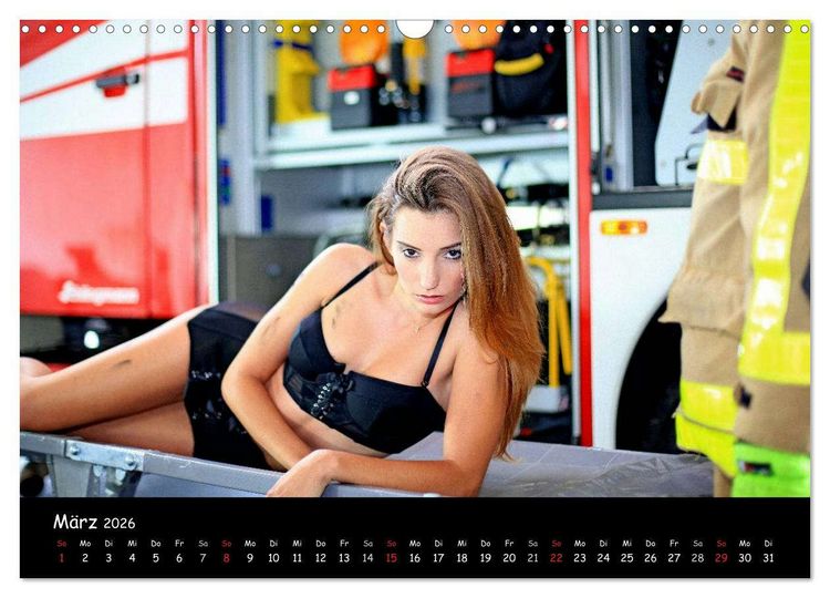 Produktbild: Feuerwehrkalender II &ndash; Erotische Fotografien von Thomas Siepmann (Wandkalender 2026 DIN A3 quer), CALVENDO Monatskalender