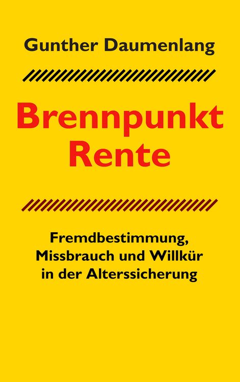 Produktbild: Brennpunkt Rente