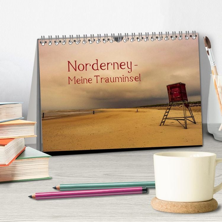 Produktbild: Norderney - Meine Trauminsel (Tischkalender 2026 DIN A5 quer), CALVENDO Monatskalender