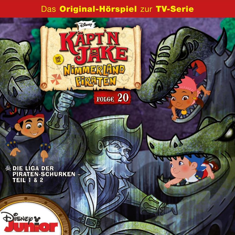 Produktbild: 20: Die Liga der Piraten-Schurken (Teil 1 & 2) (H&ouml;rspiel zur Disney TV-Serie)