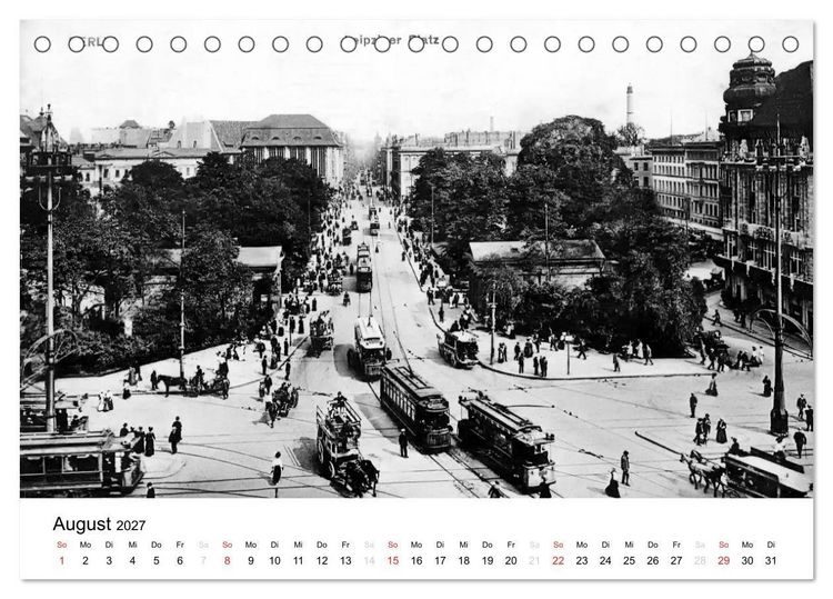 Produktbild: Gr&uuml;&szlig;e aus dem alten Berlin (Tischkalender 2027 DIN A5 quer), CALVENDO Monatskalender