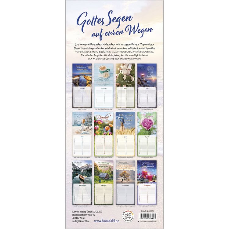 Produktbild: Gottes Segen auf euren Wegen