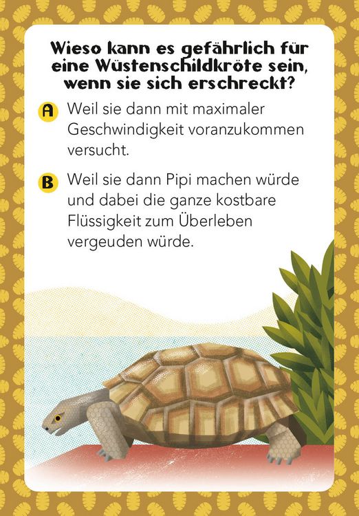 Produktbild: Tier-Quiz. 100 Fragen &uuml;ber Tiere f&uuml;r Quizfans und Tierfans (100 Fragen & Antworten)