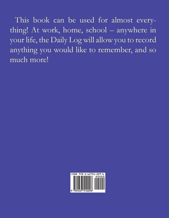 Produktbild: Daily Log for Writers