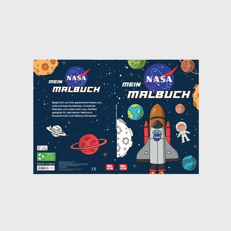 Produktbild: NASA: Mein Malbuch