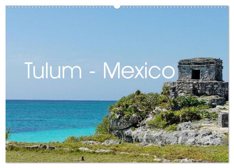 Produktbild: Tulum - Mexico (Wandkalender 2026 DIN A2 quer), CALVENDO Monatskalender