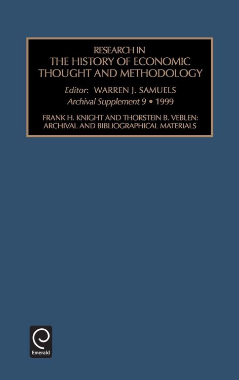 Produktbild: Frank H. Knight and Thornstein B. Veblen