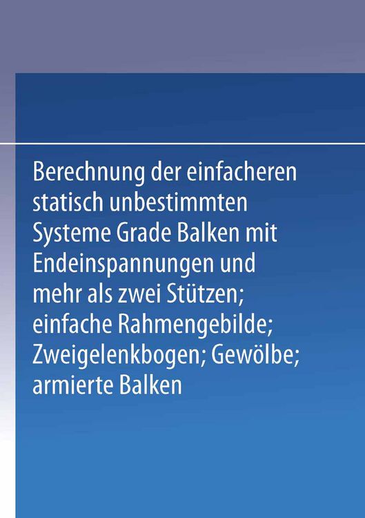 Produktbild: Kompendium der Statik der Baukonstruktionen