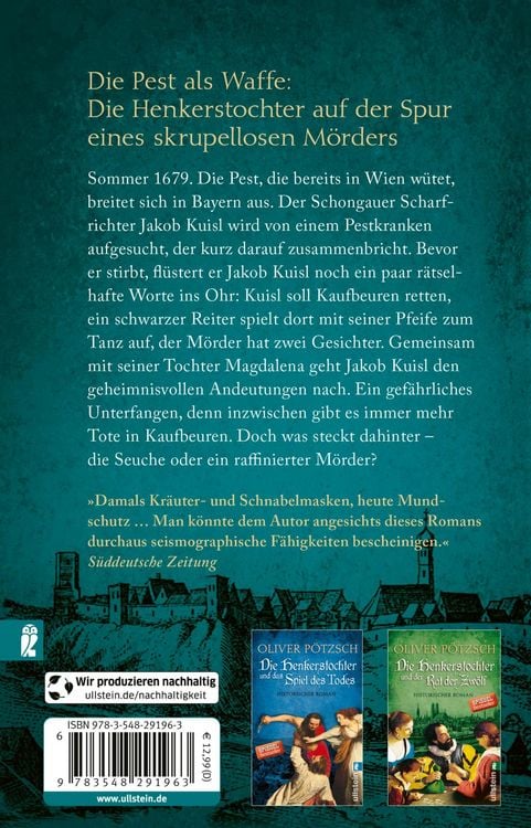 Produktbild: Die Henkerstochter und der Fluch der Pest