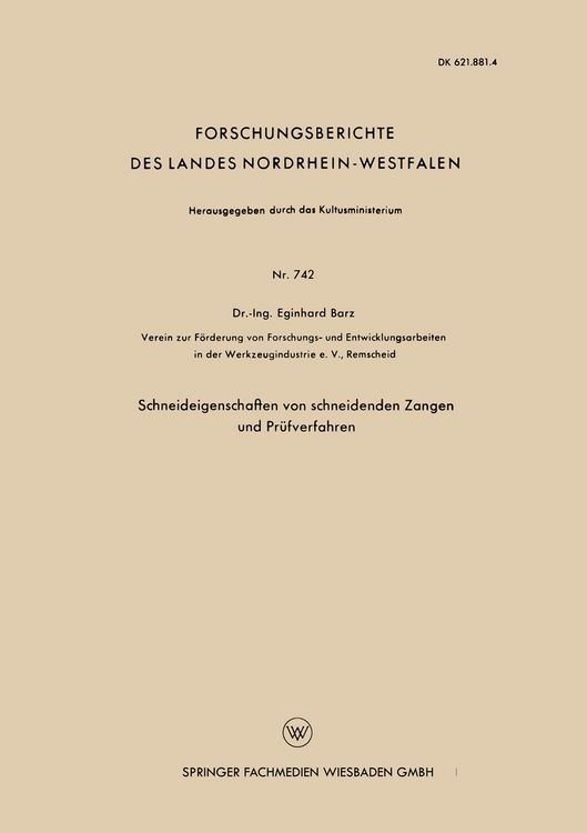 Produktbild: Schneideigenschaften von schneidenden Zangen und Pr&uuml;fverfahren