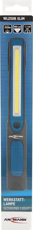 Produktbild: Ansmann 1600-0265 WL250B slim LED Arbeitsleuchte batteriebetrieben 215lm