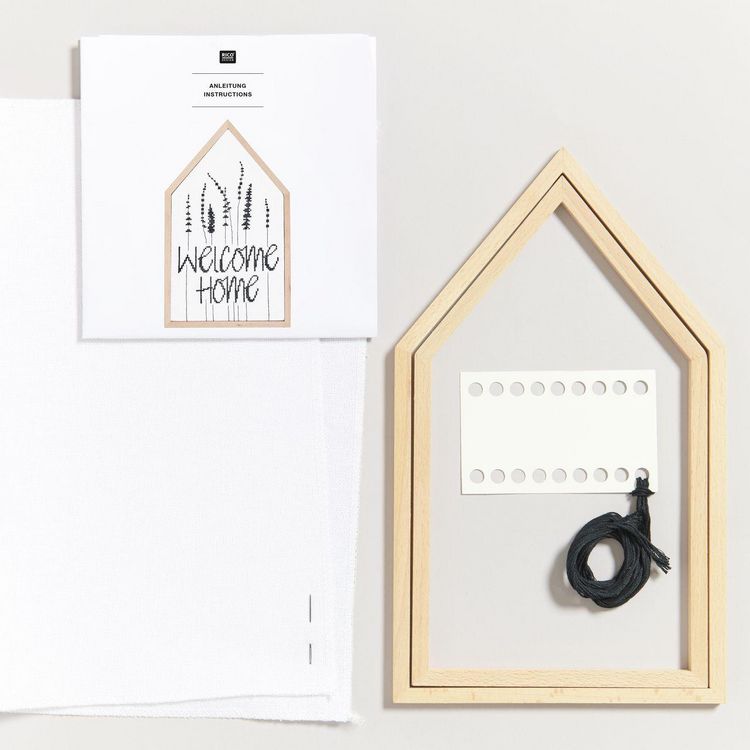 Produktbild: Stickpackung Gez&auml;hlter Kreuzstich, Welcome Home Gr&auml;ser