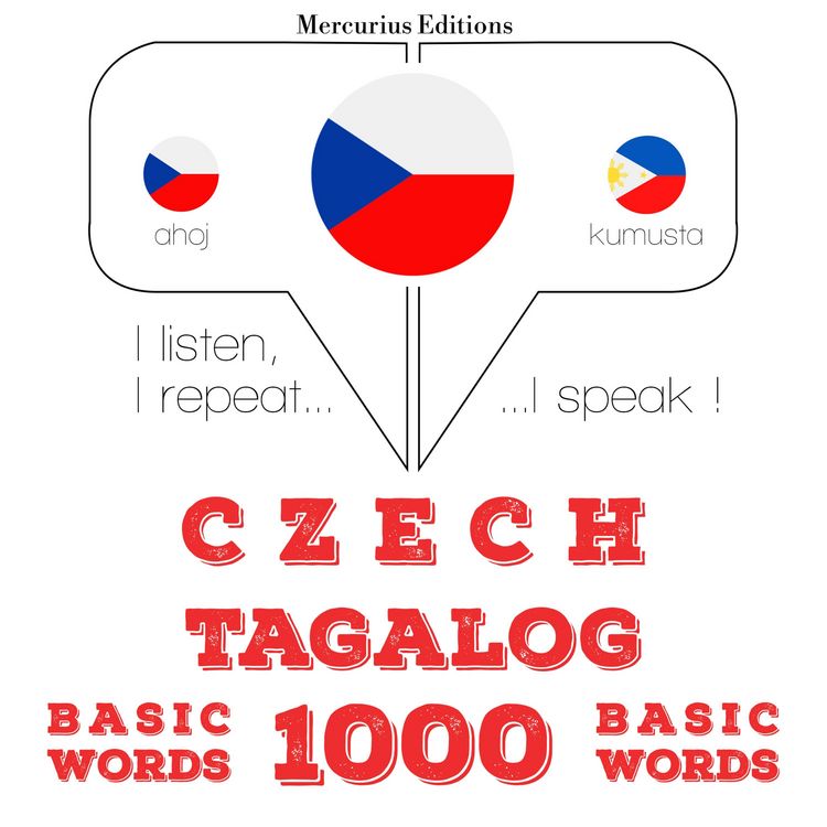 Produktbild: Če&scaron;tina - Tagalog: 1000 z&aacute;kladn&iacute;ch slov