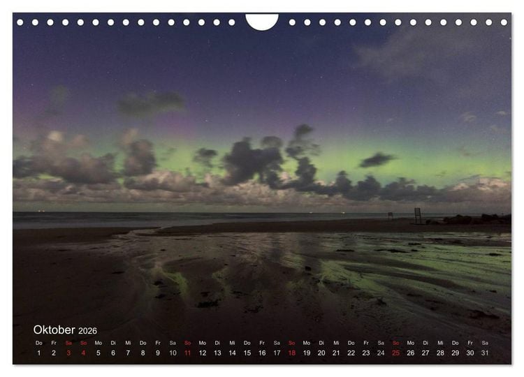 Produktbild: D&auml;nemarks Norden (Wandkalender 2026 DIN A4 quer), CALVENDO Monatskalender