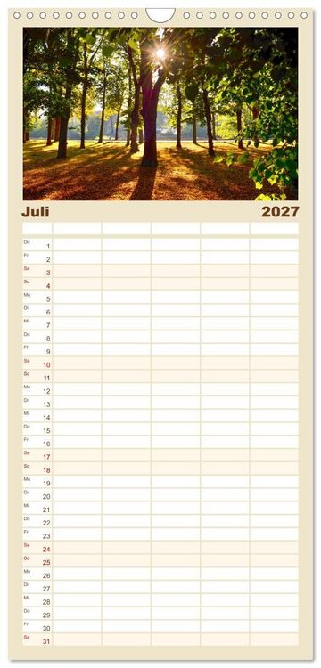Produktbild: Familienplaner 2027 - Kassel begeistert mit 5 Spalten (Wandkalender, 21 x 45 cm) CALVENDO
