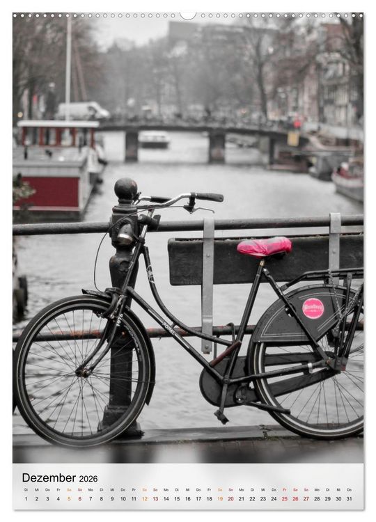 Produktbild: Fahrrad Alltag (Wandkalender 2026 DIN A2 hoch), CALVENDO Monatskalender