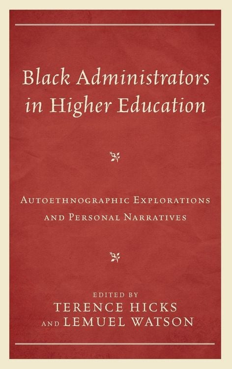 Produktbild: Black Administrators in Higher Education