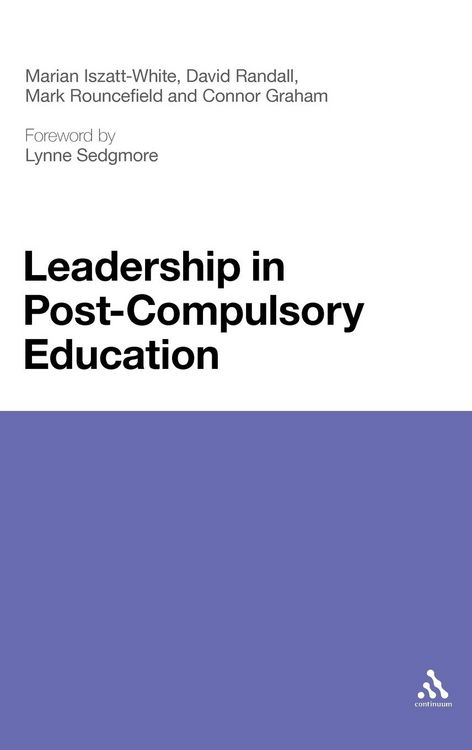 Produktbild: Leadership in Post-Compulsory Education