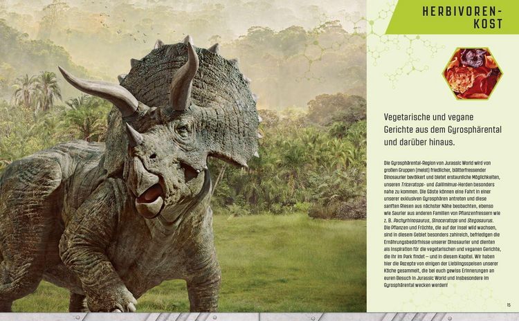Produktbild: Jurassic World: Das offizielle Kochbuch