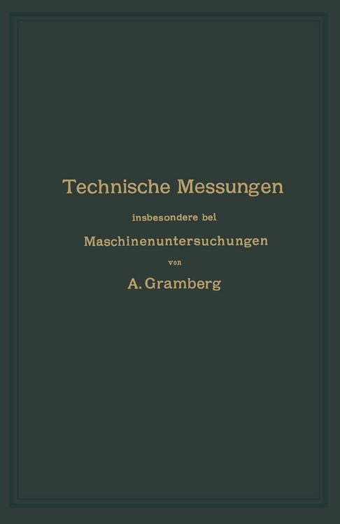 Produktbild: Technische Messungen insbesondere bei Maschinenuntersuchungen