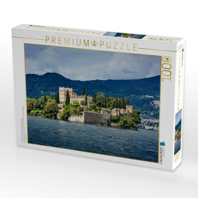 Produktbild: CALVENDO Puzzle Isola del Garda - Villa Cavazza-Borghese | 1000 Teile Lege-Gr&ouml;&szlig;e 64x48cm Foto-Puzzle f&uuml;r gl&uuml;ckliche Stunden