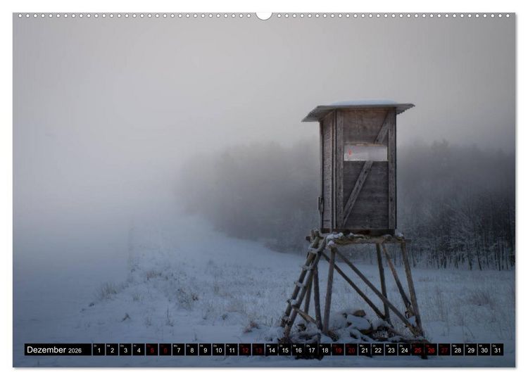Produktbild: Kanzeln im Revier (Wandkalender 2026 DIN A2 quer), CALVENDO Monatskalender